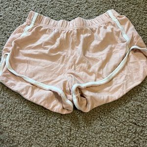 pink aero shorts